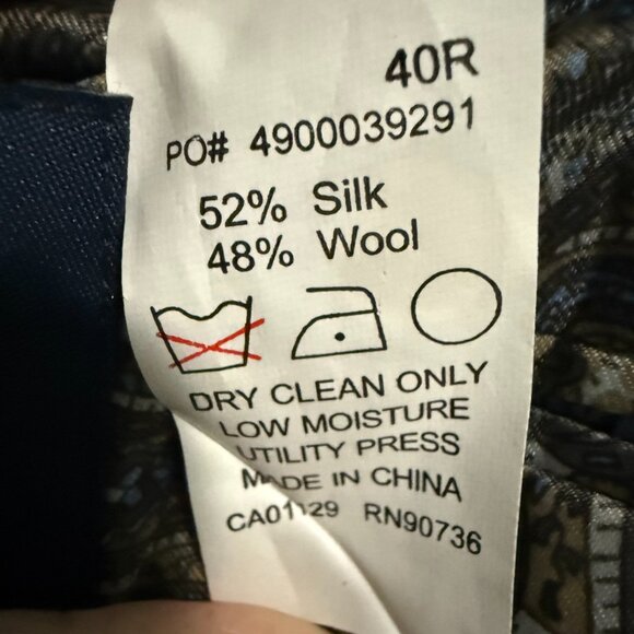 Never Worn Ralph Ralph Lauren RRL Gray Blazer 40R - Picture 5 of 5